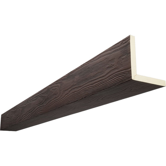 Ekena Millwork 1-in x 4-in x 8-ft Mahogany Finished Urethane L-Shaped Decorative Beam