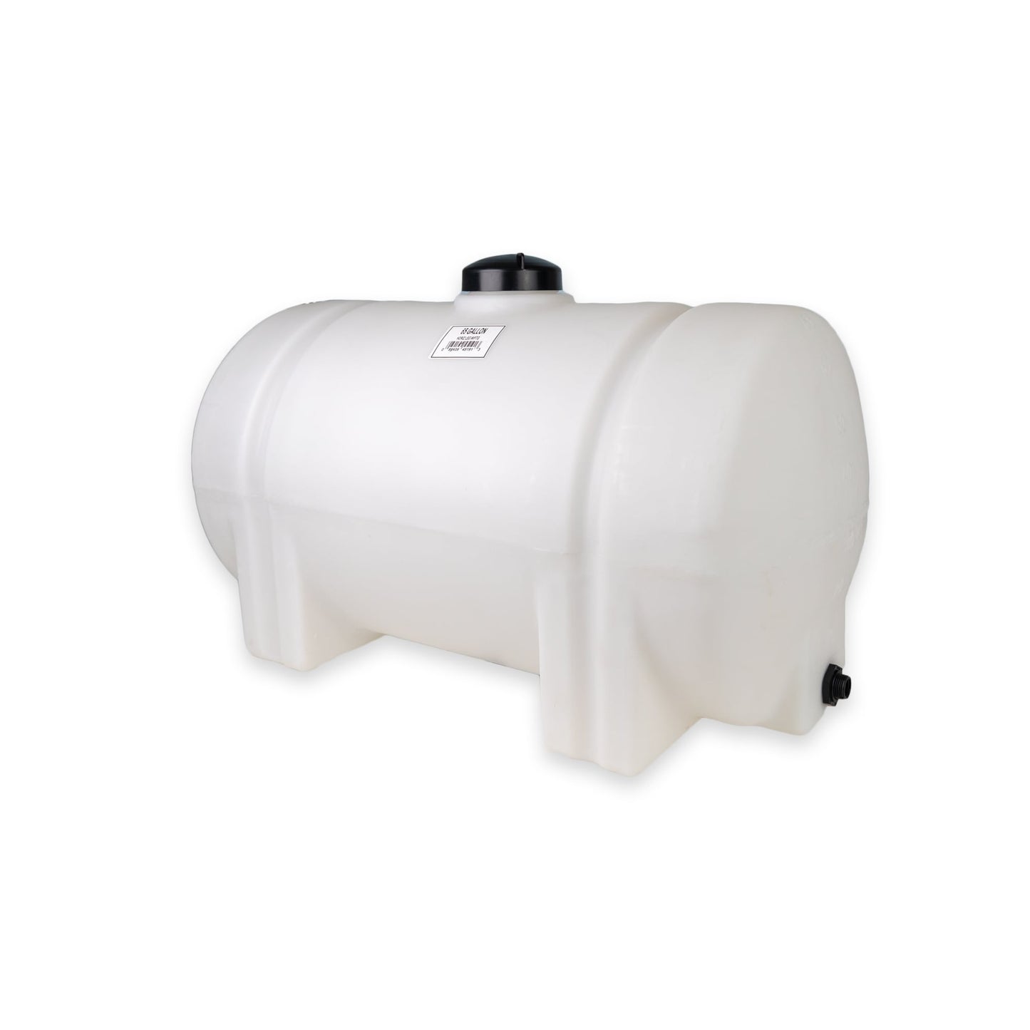 Norwesco 65-Gallon Polyethylene White Water Storage Tank