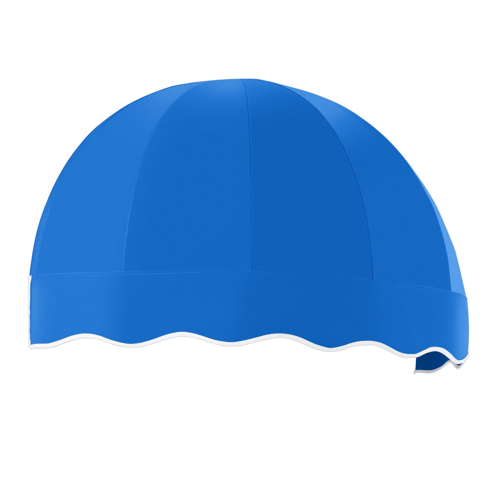 Awntech Bostonian 52.5-in Wide x 26.25-in Projection x 32.25-in Height Fabric Bright Blue Solid Fixed Window/Door Awning