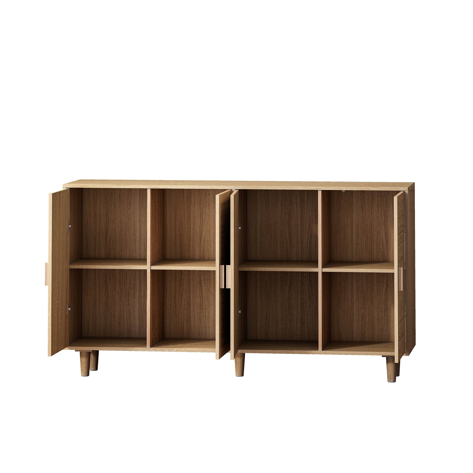 SINOFURN Contemporary/Modern MDF Natural Sideboard