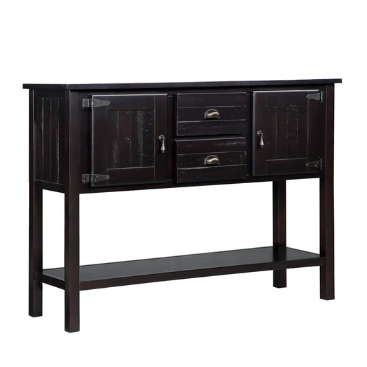 Flynama Contemporary/Modern Espresso Pine Sideboard