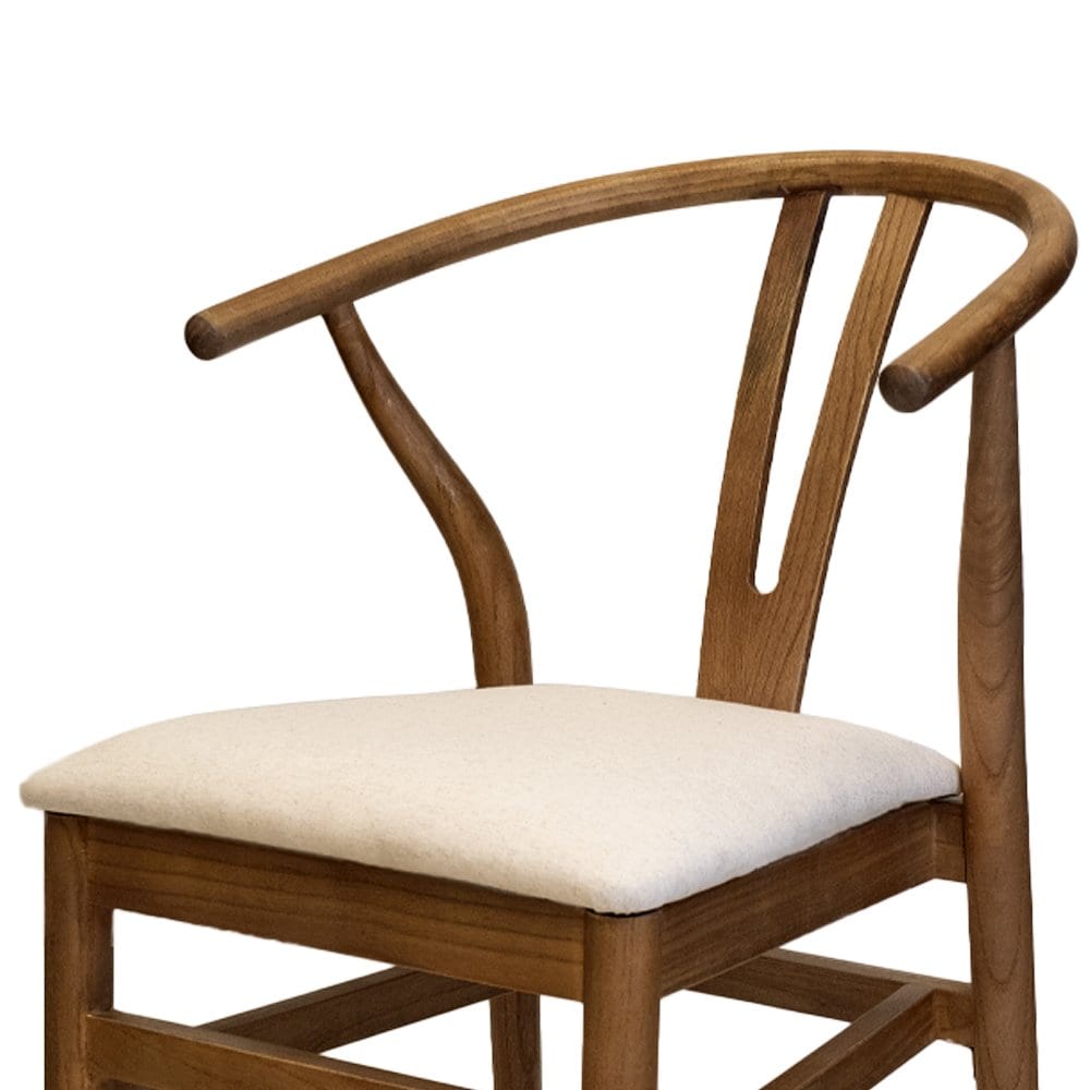 CSP Commerical Seating Products Mid Century Dark Walnut Chairs