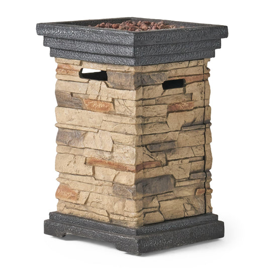 Runesay Fire Column 40000 -BTU Outdoor Portable Radiant Propane Heater