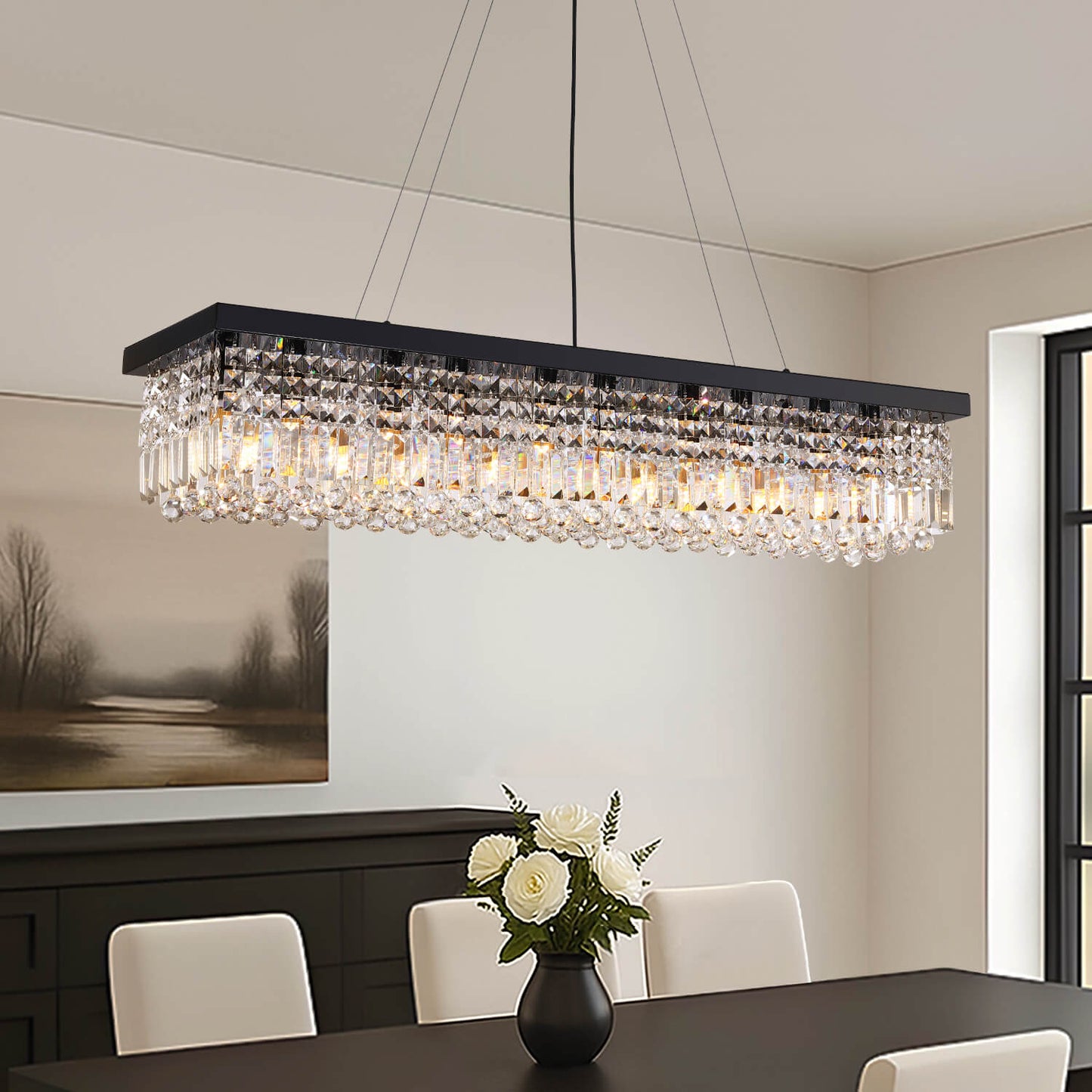 SILJOY Luxury Large Chandelier