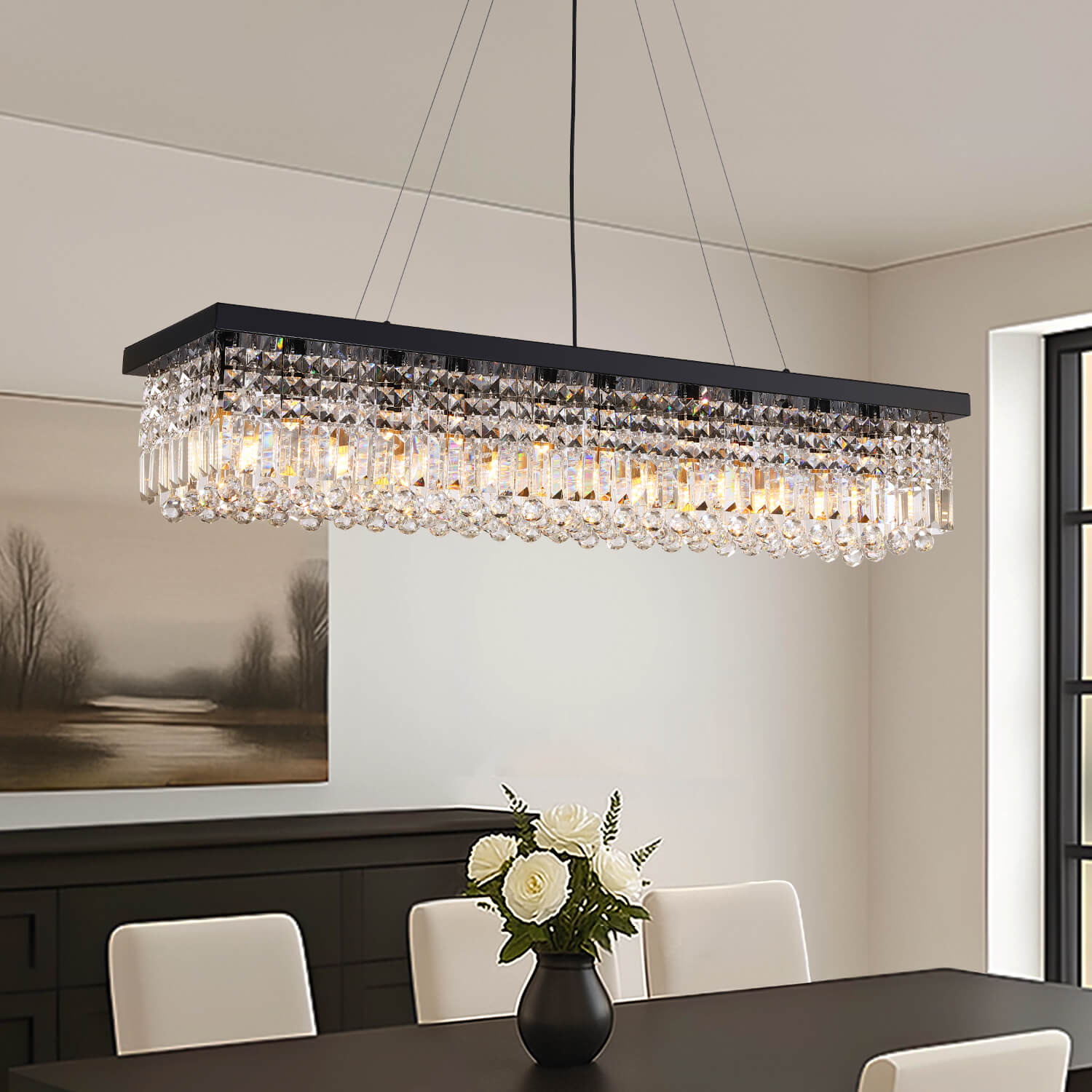 SILJOY Luxury Large Chandelier