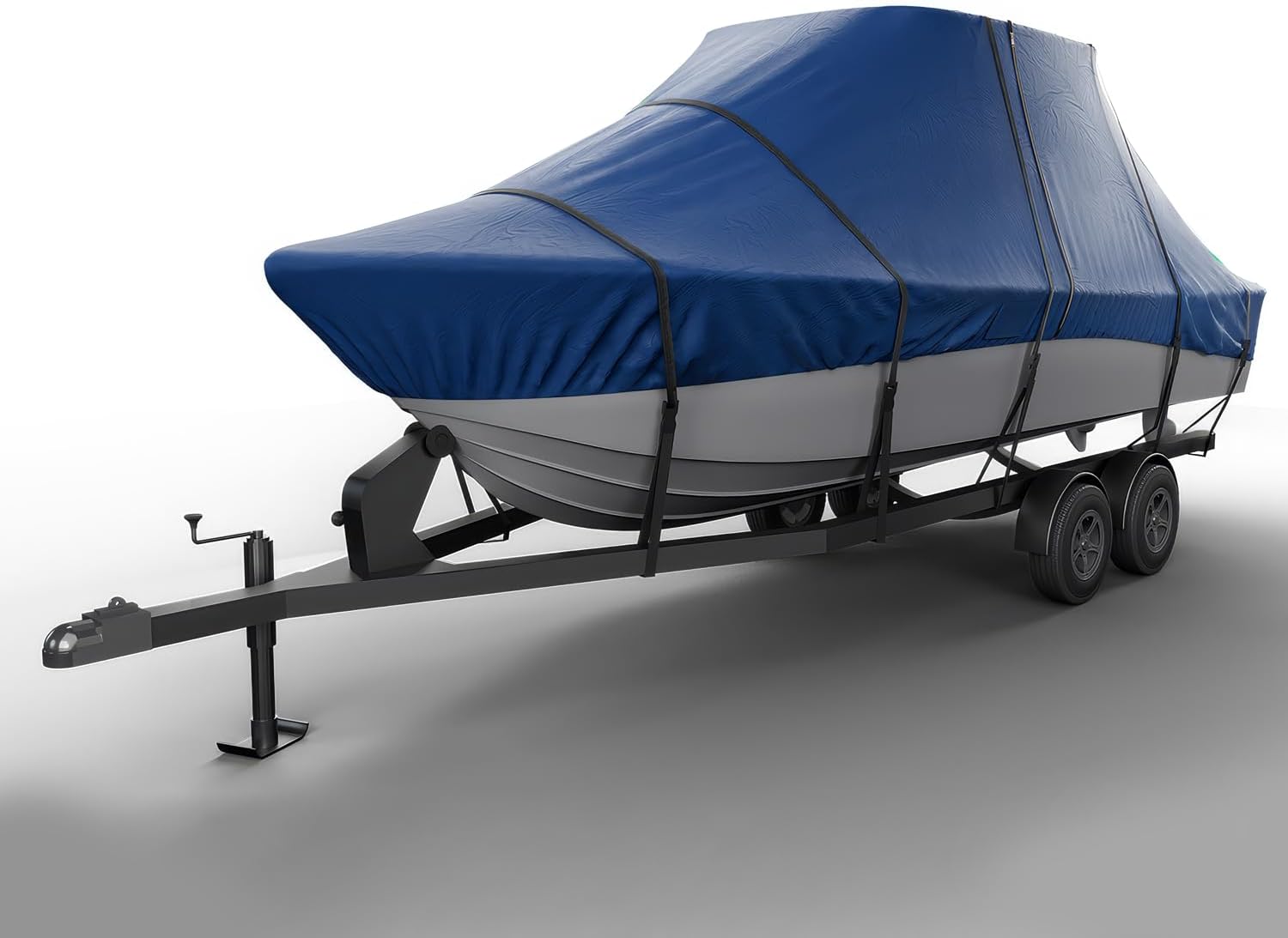 Seal Skin Covers 16'-18'L x 102"W (beam) Blue Polyester Boat Cover