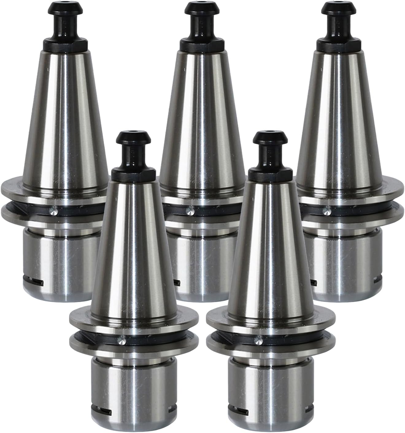 5PCS/Lot ISO20 ER20-35L Balance Collet Chuck G2.5 30000RPM CNC Stainless Steel Tool Holder with Pull Stud Milling Lathe Fit for CNC Engraving Machine and Milling Lathe Tool