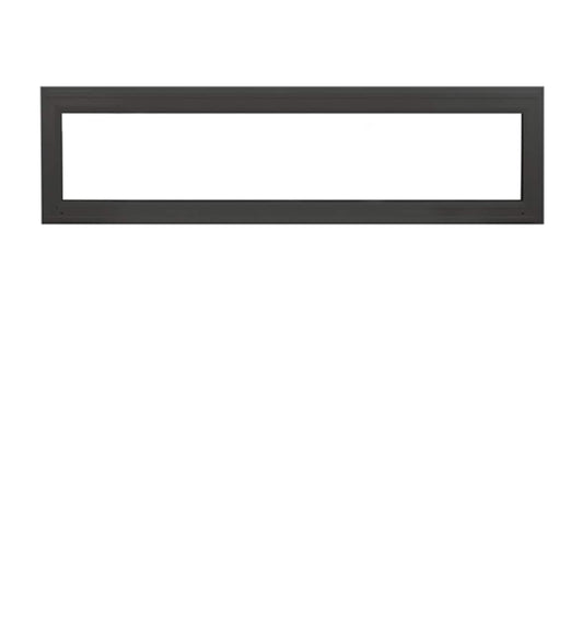 Heritage  Transom Window Black 60-in x 12-in Double Pane G7 DP Rating 50 W1H1 Standard Glass Clear