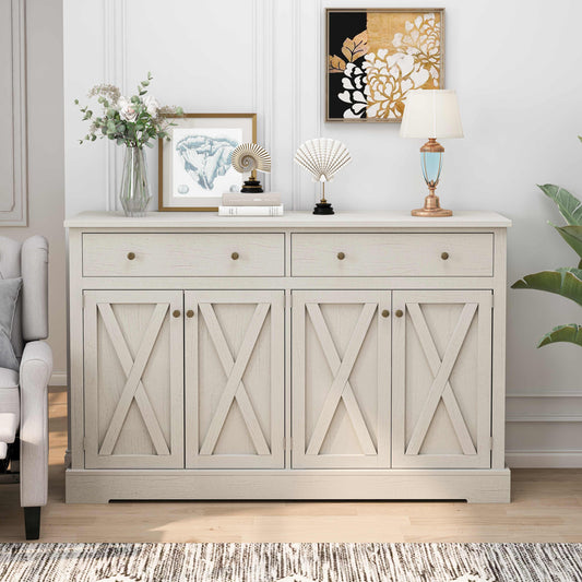 Dexmalle  White Vintage Sideboard