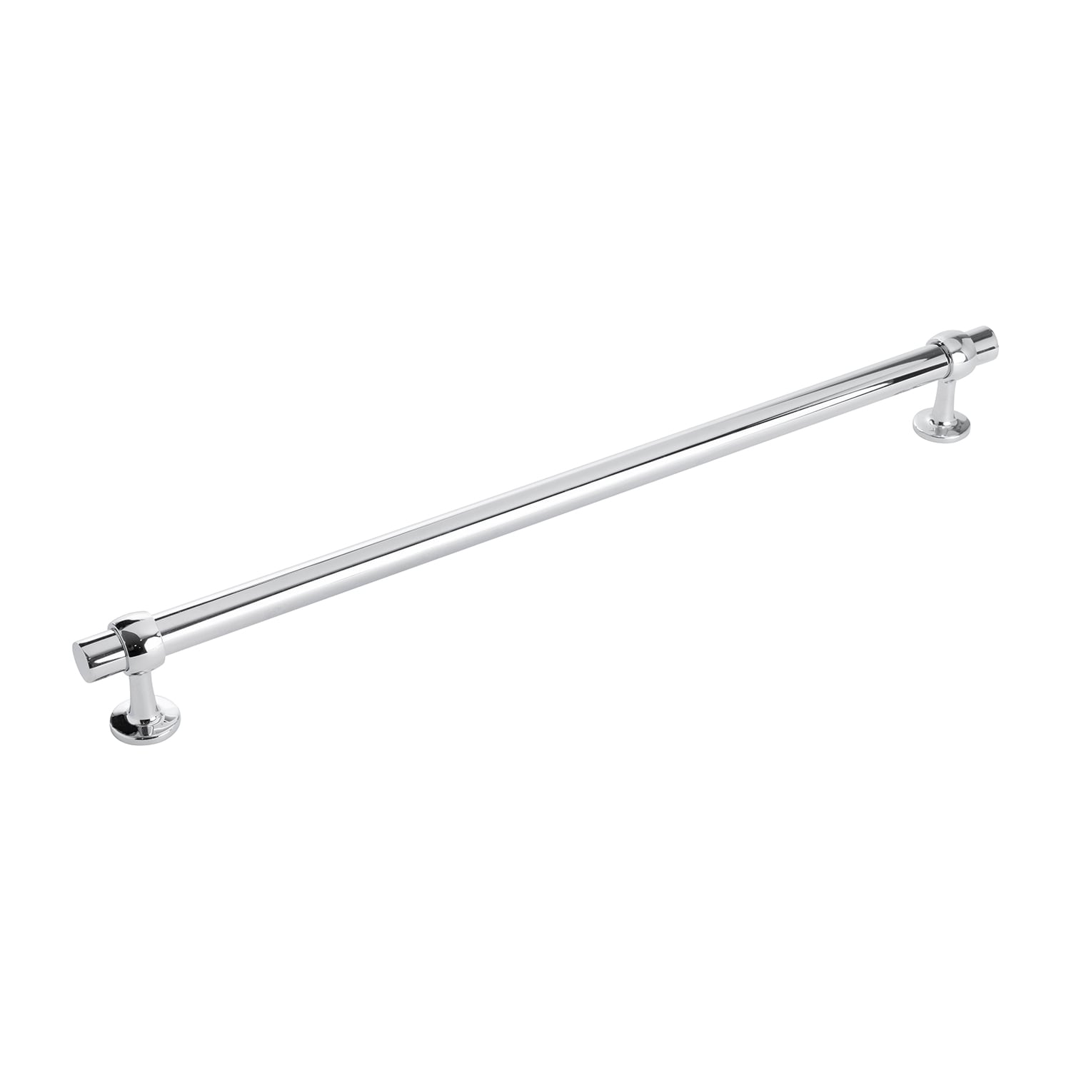 Belwith Keeler Ostia 18-in , 457mm Center to Center Chrome Rectangular Bar Appliance Pull