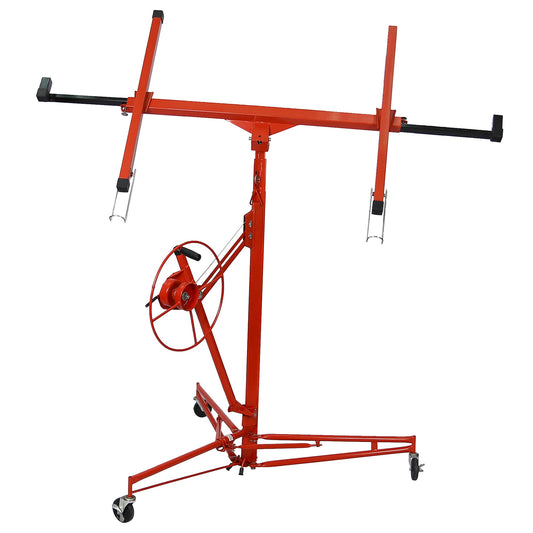 Tatayosi 13 ft Drywall Panel Hoist Jack Lifter Drywall Lift Panel Lift in Red