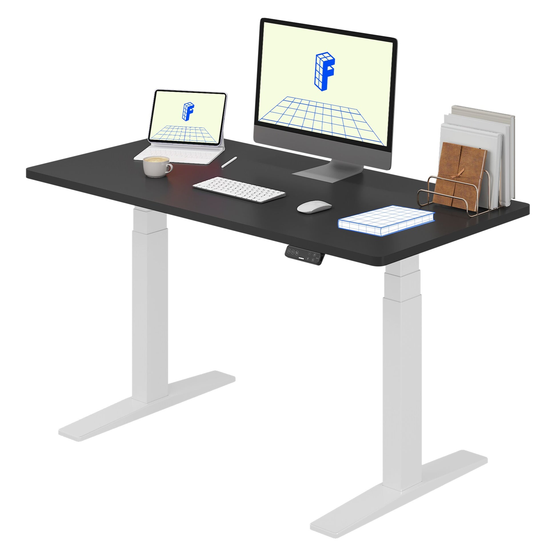FlexiSpot 55 Black Modern/Contemporary Standing desk