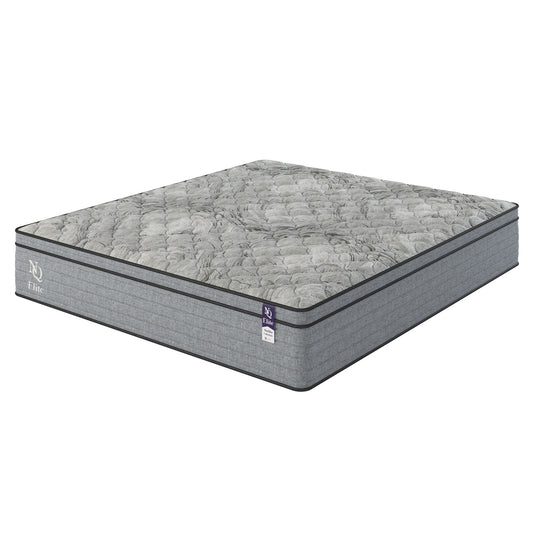 Lycvki 10-in Medium Queen Hybrid Memory Foam/Coil Blend Mattress in a Box