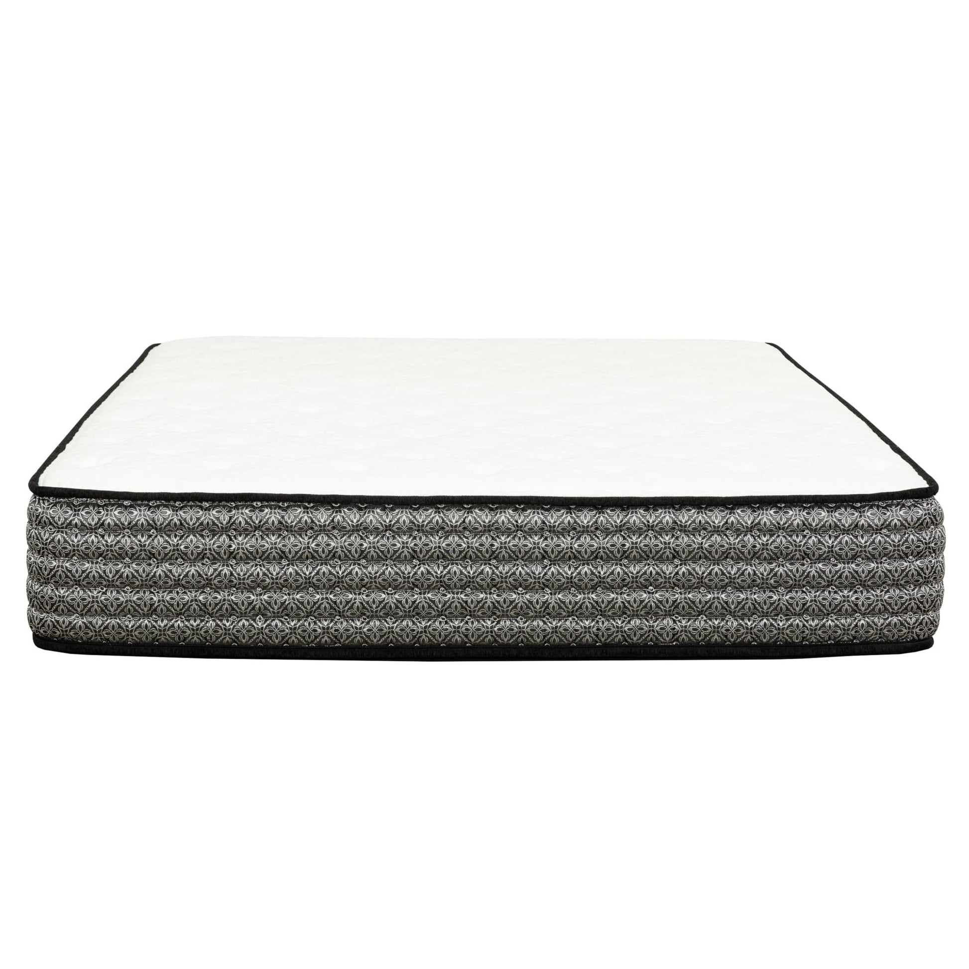 Lycvki 12-in Plush Full Hybrid Memory Foam/Coil Blend Mattress in a Box