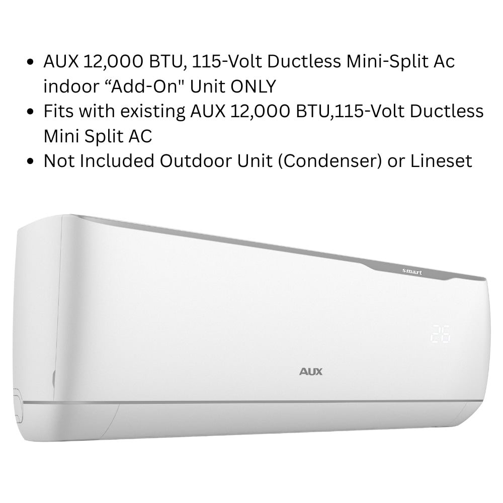 AUX Smart Air 1 zone 12000-BTU Ductless Mini Split Air Conditioner with 115-Volt