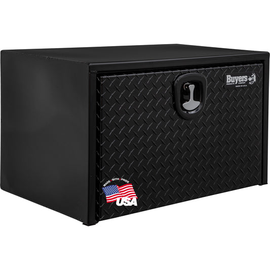 Buyers Products 24-in x 18-in x 18-in Black Steel Underbody Truck Tool Box