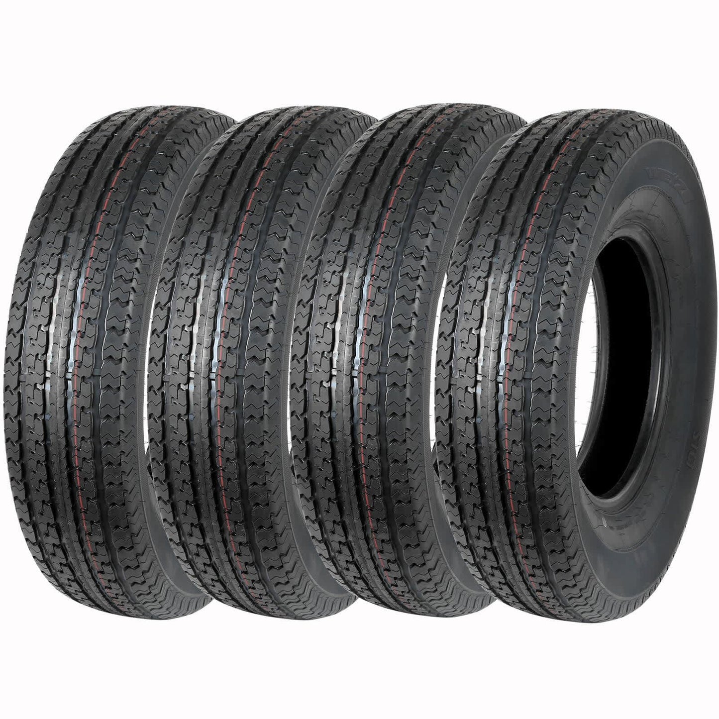 WEIZE 16 in ST235/80R16 Trailer Tire Set of 4