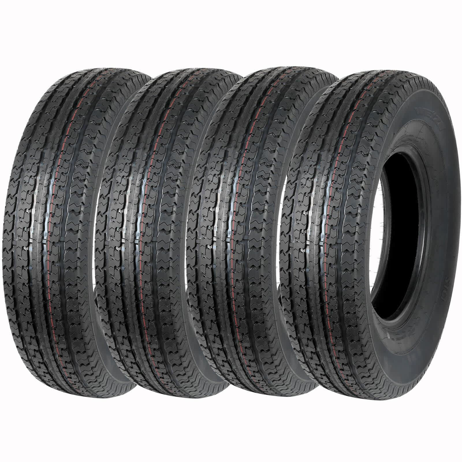 WEIZE 16 in ST235/80R16 Trailer Tire Set of 4