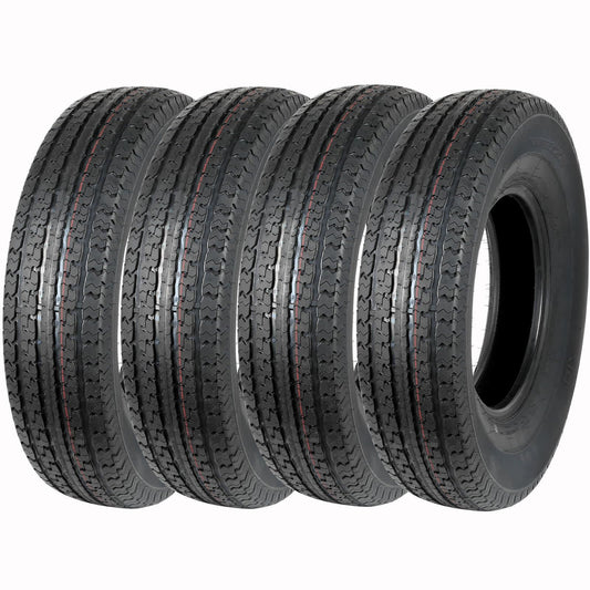WEIZE 16 in ST235/80R16 Trailer Tire Set of 4