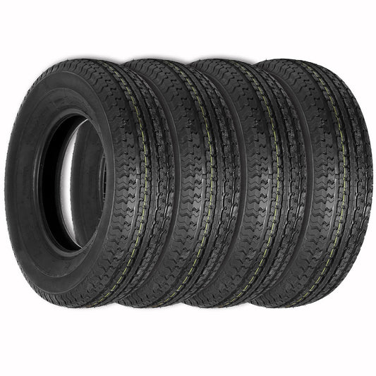 WEIZE 15 in ST205/75R15 8-ply Trailer Tire (4-pack)
