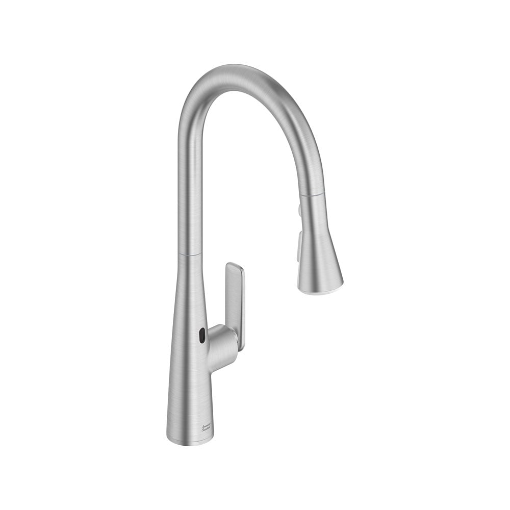 American Standard Aspirations Stainless Steel Single Handle Deck-mount Touchless Pull-down Kitchen Faucet with Sprayer