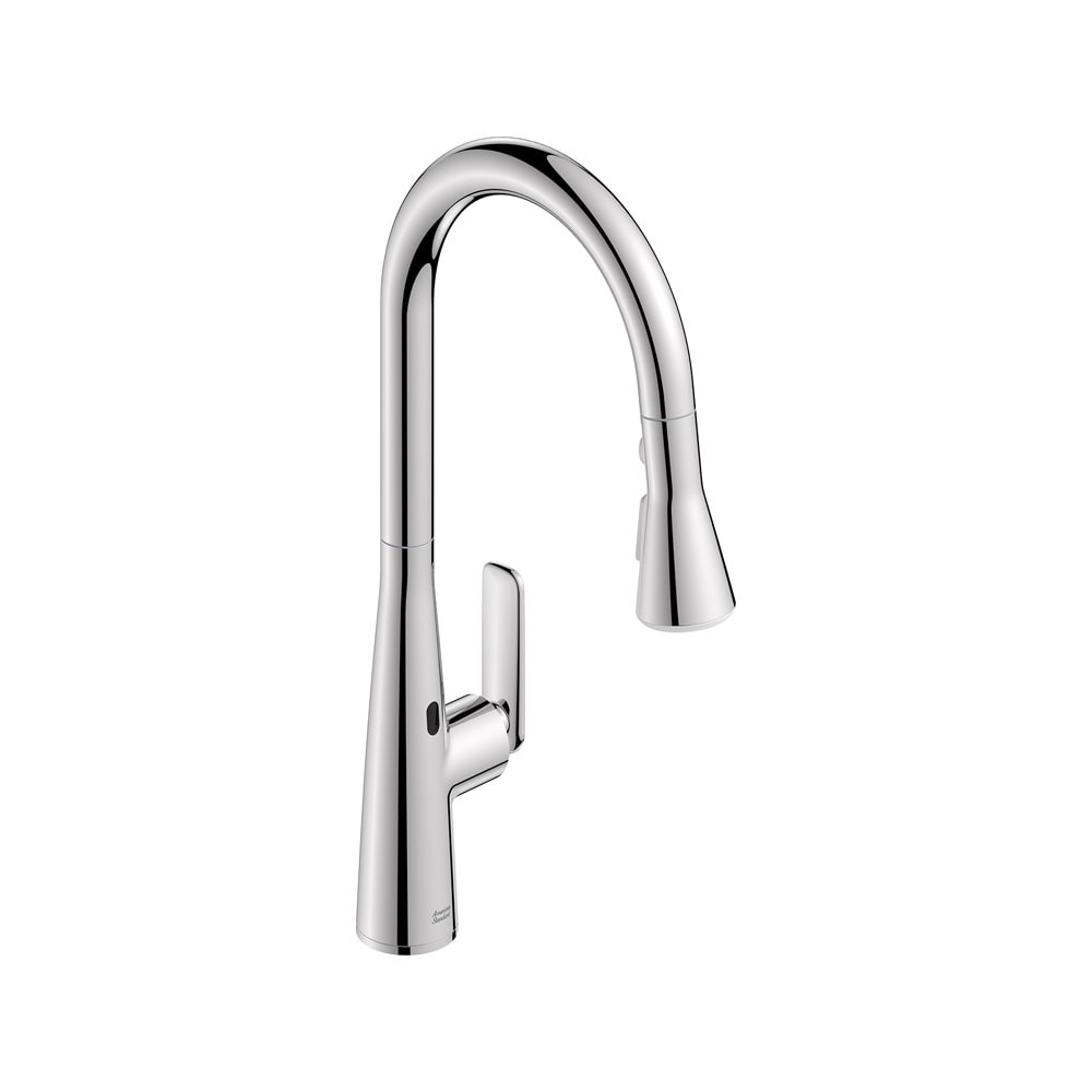 American Standard Aspirations Polished Chrome Single Handle Deck-mount Touchless Pull-down Kitchen Faucet with Sprayer