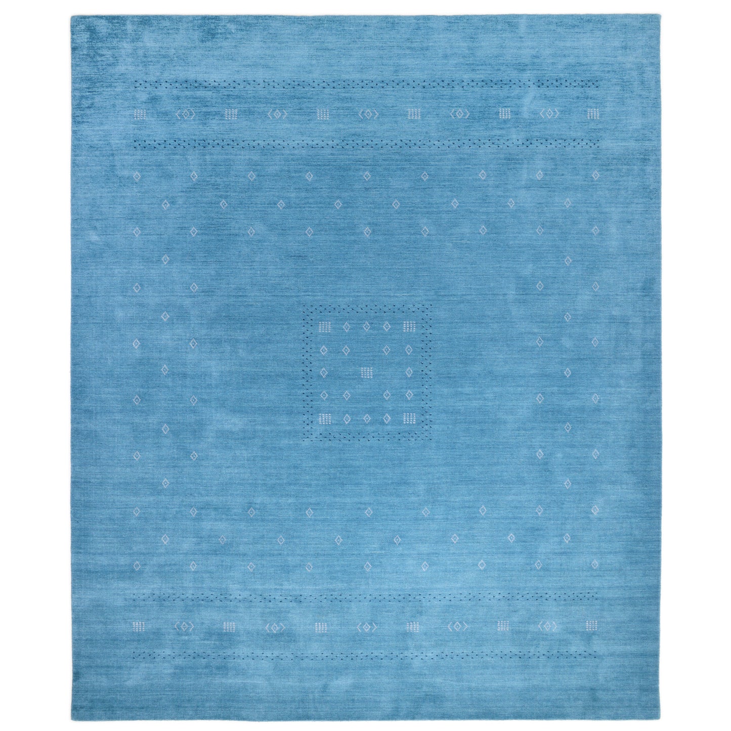 Solo Rugs Gabbeh 3 x 5 (ft) Loomed Wool Sapphire Rectangular Indoor Tribal Professionally Clean Only Area rug
