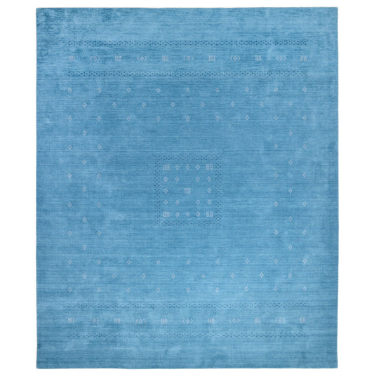 Solo Rugs Gabbeh 3 x 5 (ft) Loomed Wool Sapphire Rectangular Indoor Tribal Professionally Clean Only Area rug