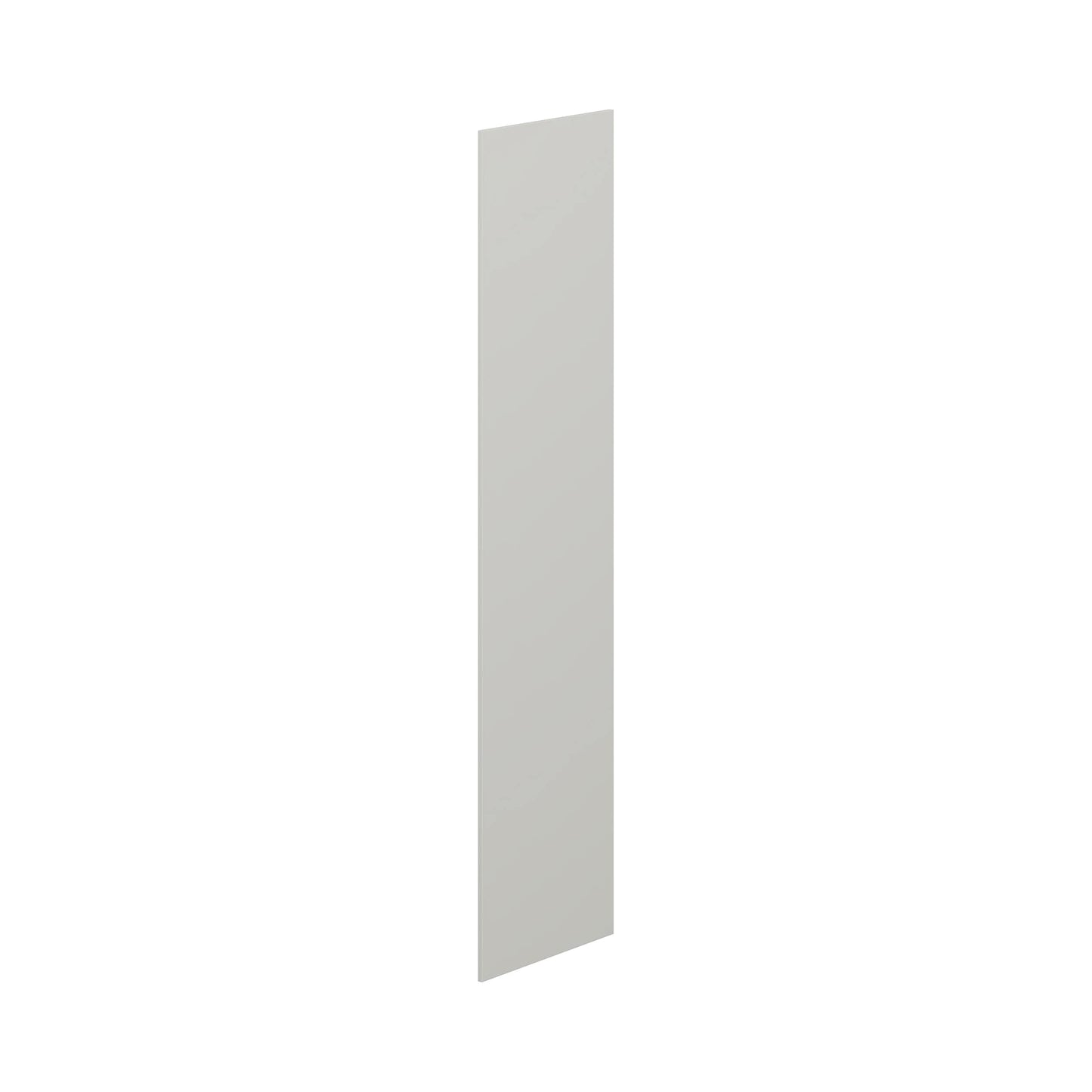 Hugo&Borg Charlesberg Cabinet End Panel 24.57-in W x 96-in H x 0.63-in D Light Gray Laminate