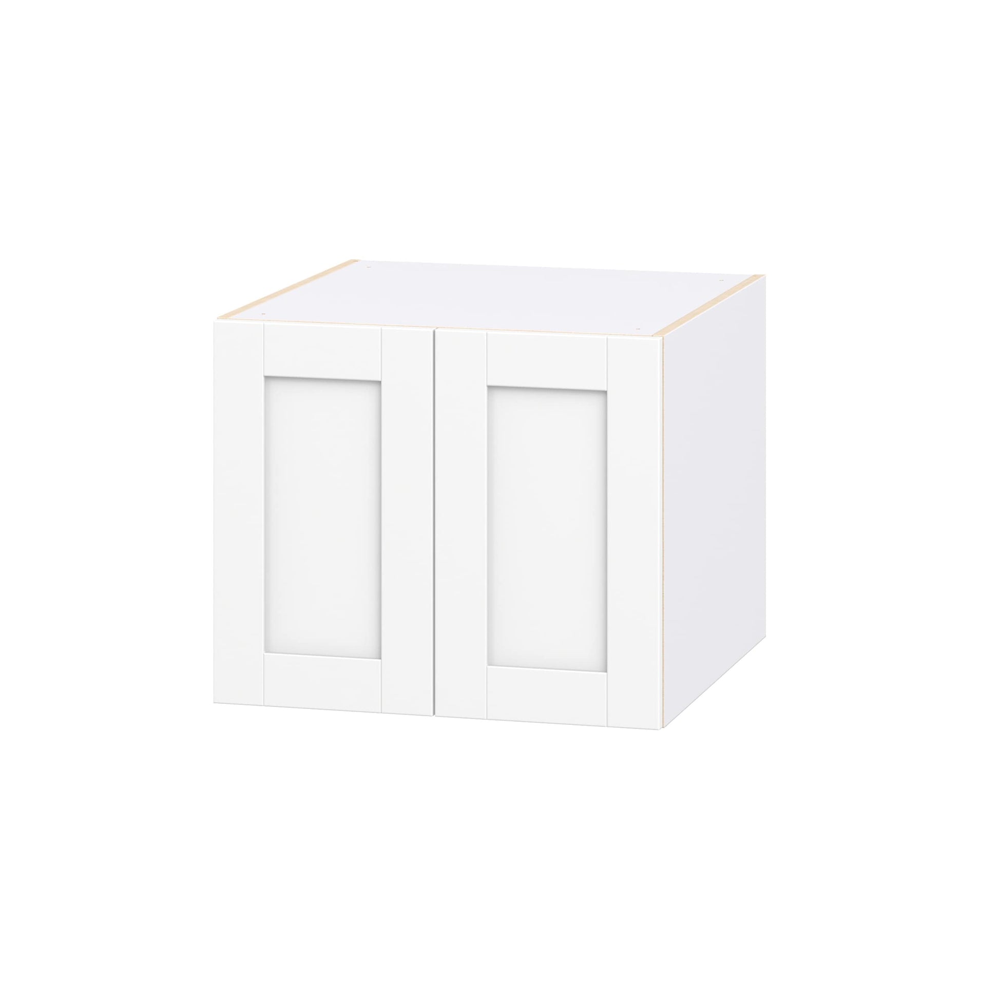 Hugo&Borg Rosemont 24-in W x 20-in H x 24-in D Bright White Wall Fully Assembled Cabinet Recessed Panel Shaker