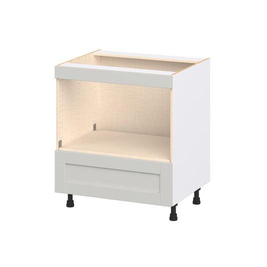 Hugo&Borg Charlesberg 30-in W x 34.5-in H x 24.5-in D Light Gray 2 -Drawers Drawer Base Fully Assembled Cabinet Shaker