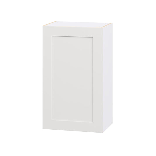 Hugo&Borg Jolie 21-in W x 35-in H x 14.75-in D Warm White Wall Fully Assembled Cabinet Flat Panel Shaker