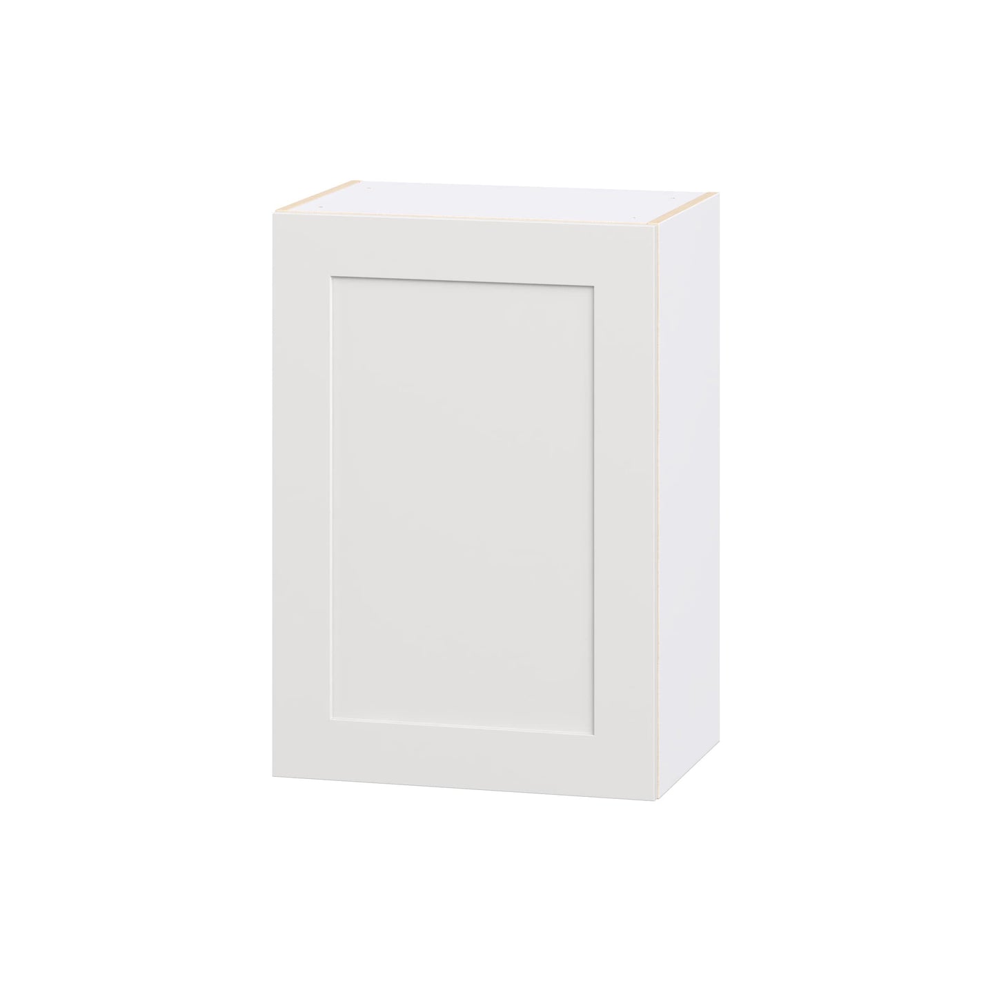 Hugo&Borg Jolie 21-in W x 30-in H x 14.75-in D Warm White Wall Fully Assembled Cabinet Flat Panel Shaker