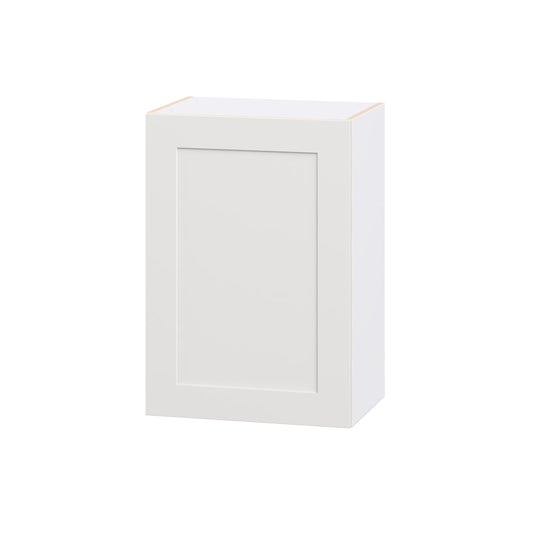 Hugo&Borg Jolie 21-in W x 30-in H x 14.75-in D Warm White Wall Fully Assembled Cabinet Flat Panel Shaker