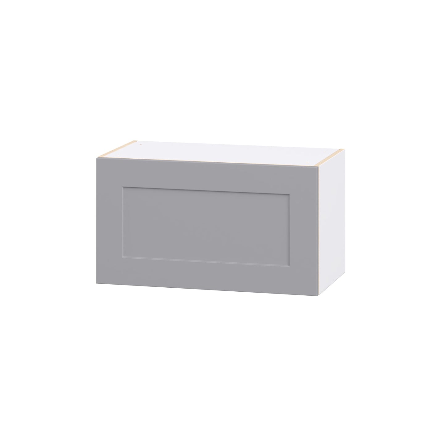 Hugo&Borg Beaumont 27-in W x 15-in H x 14.75-in D Slate Gray Wall Fully Assembled Cabinet Recessed Panel Shaker