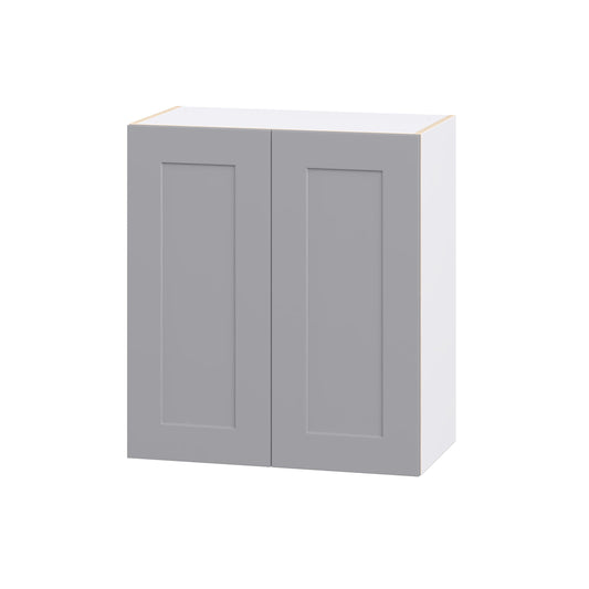 Hugo&Borg Beaumont 27-in W x 30-in H x 14.75-in D Slate Gray Wall Fully Assembled Cabinet Recessed Panel Shaker