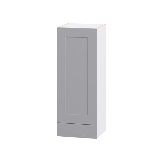 Hugo&Borg Beaumont 15-in W x 40-in H x 14.75-in D Slate Gray Wall Fully Assembled Cabinet Recessed Panel Shaker