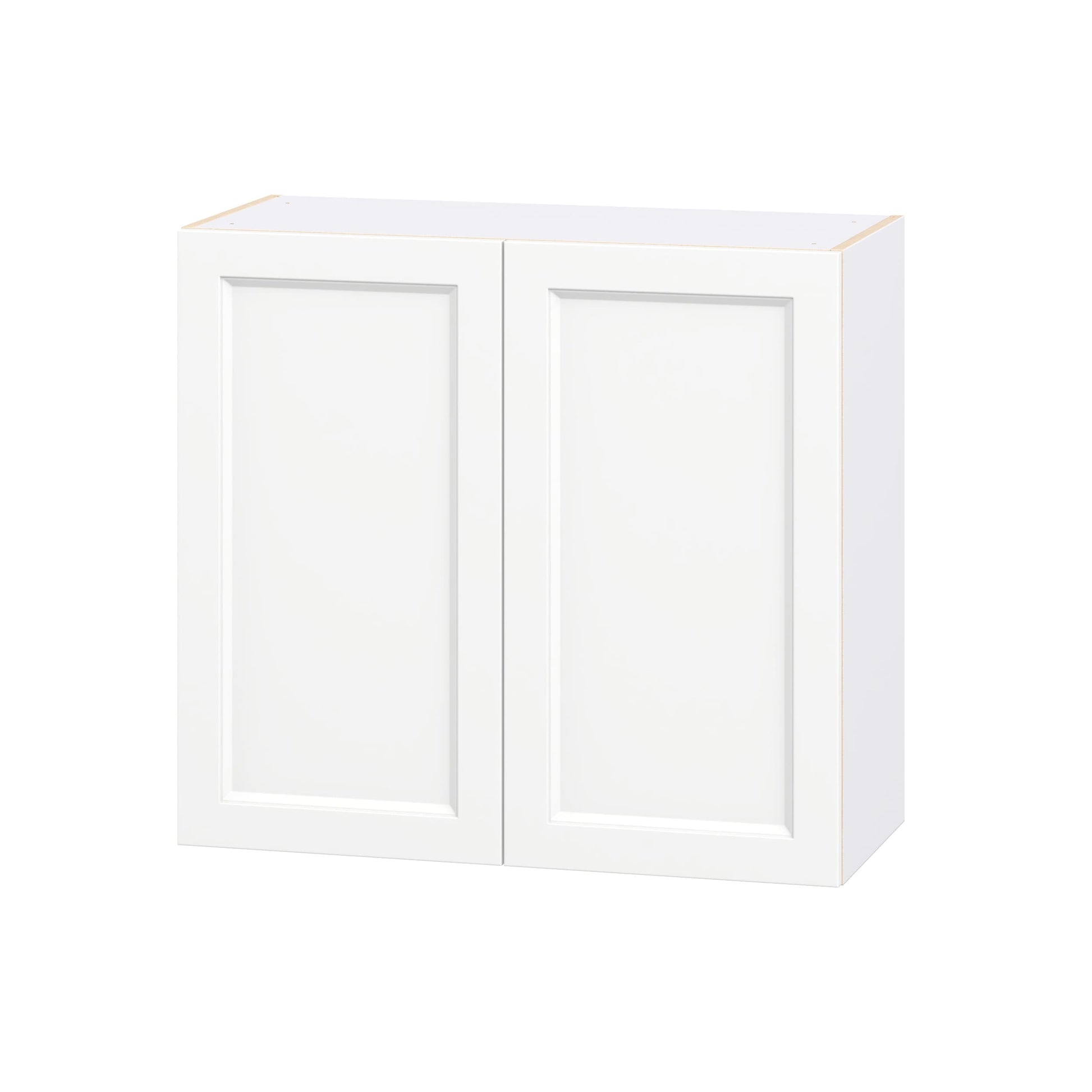 Hugo&Borg Riviera 33-in W x 30-in H x 14.75-in D Bright White Wall Fully Assembled Cabinet Recessed Panel Shaker