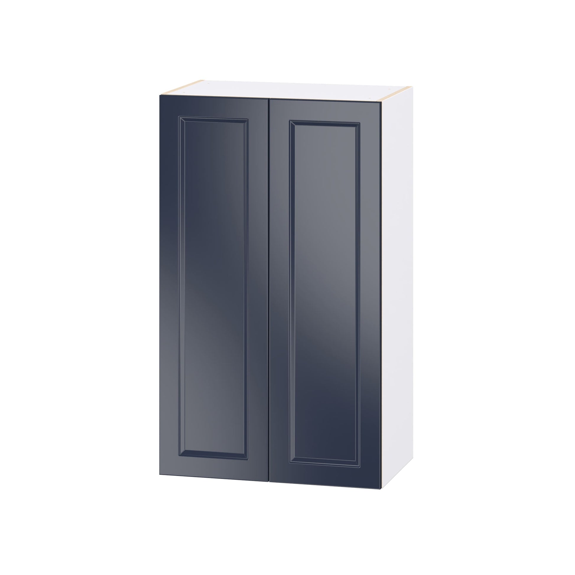 Hugo&Borg Lorette 24-in W x 40-in H x 14.75-in D Navy Blue Wall Fully Assembled Cabinet Recessed Panel Shaker