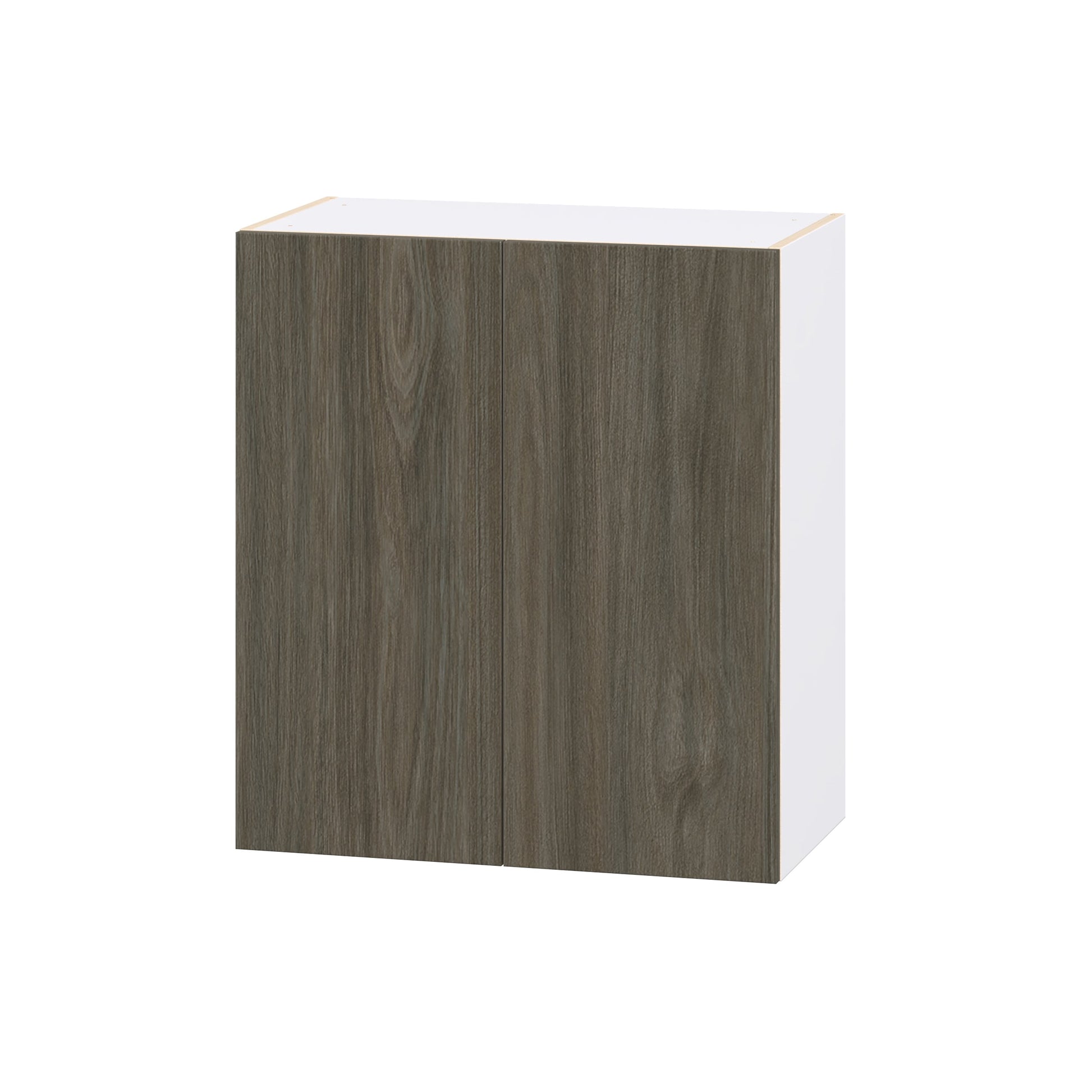 Hugo&Borg Savane 27-in W x 30-in H x 14.75-in D Textmel Wall Fully Assembled Cabinet Flat Panel Slab