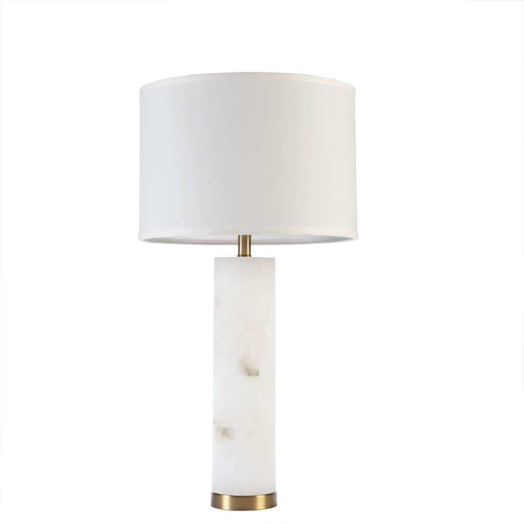 Gracie Mills  Shea Illuminate Your Space with Elegance: Alabaster Table Lamp