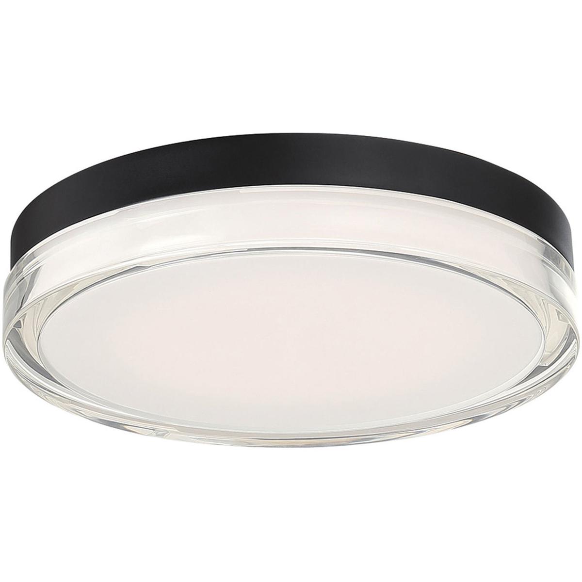 Modern Forms  FM-W44812-30-BK Pi LED 12 inch Black Flush Mount Ceiling Light in 3000K 12in