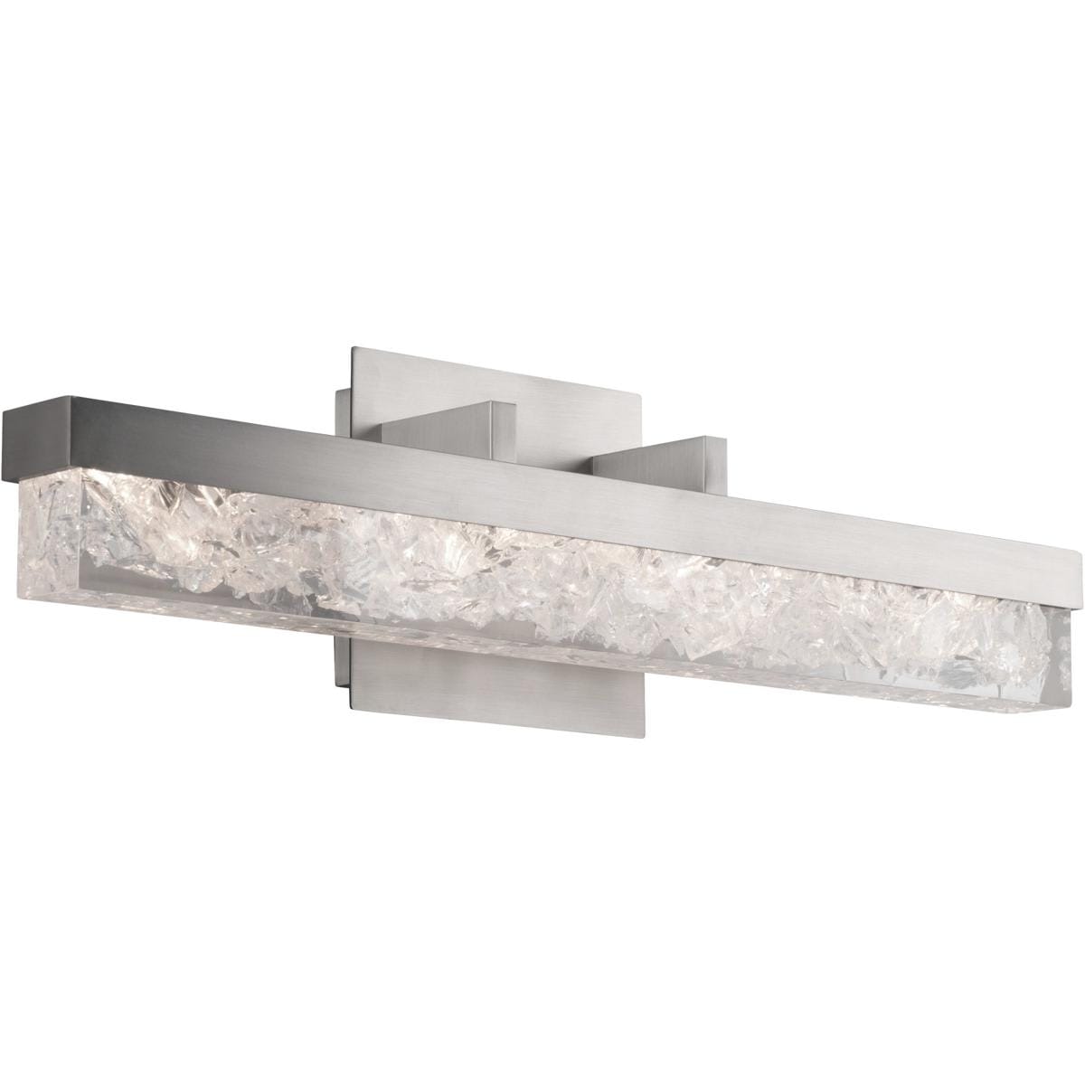 Modern Forms  WS-62021-BN Minx LED 205 inch Brushed Nickel Bath Vanity and Wall Light in 21in
