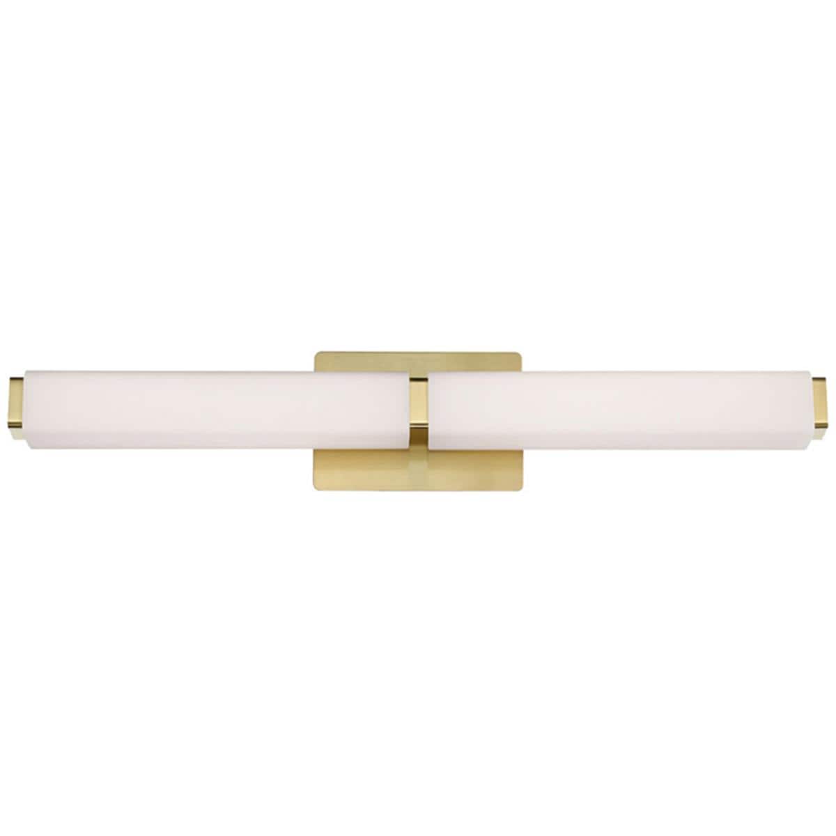 Modern Forms  WS-3127-35-BR Vogue LED 27 inch Brushed Brass Bath Vanity and Wall Light in 3500K 27in