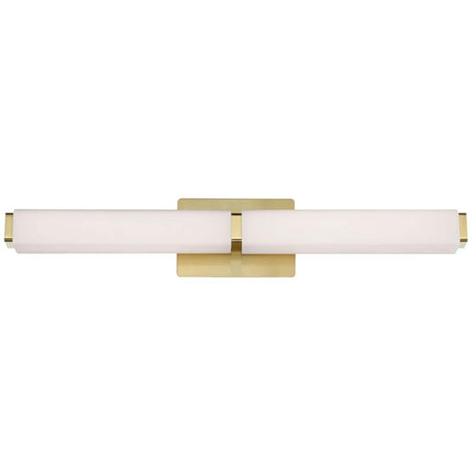 Modern Forms  WS-3127-35-BR Vogue LED 27 inch Brushed Brass Bath Vanity and Wall Light in 3500K 27in