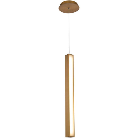 Modern Forms  PD-64820-AB Chaos LED 713 inch Aged Brass Pendant Ceiling Light in 20in