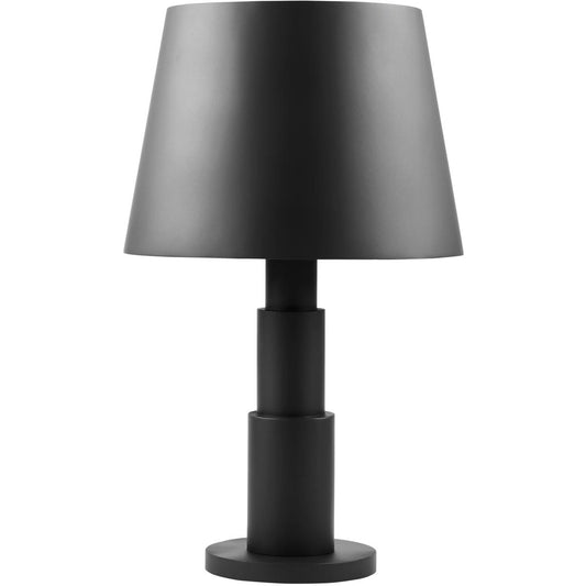 Varaluz  504T03MB Giustino 325 inch 60 watt Matte Black Table Lamp Portable Light