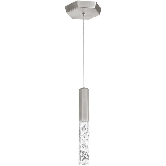 Modern Forms  PD-48110-BN Basalt LED 15 inch Brushed Nickel Mini Pendant Ceiling Light