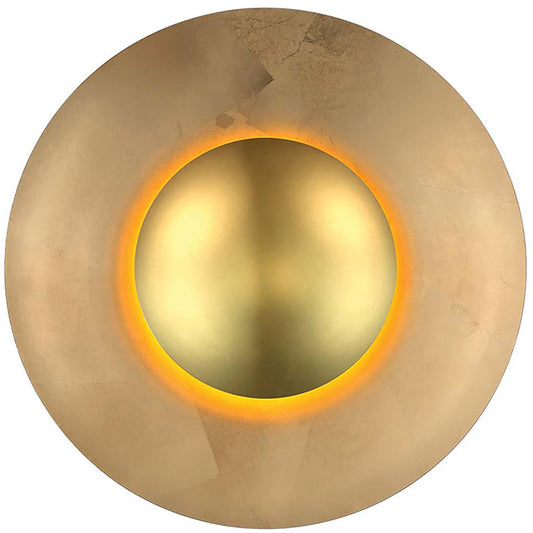 Modern Forms  WS-30618-GL Blaze Wall Sconce Wall Light in 18in Gold Leaf