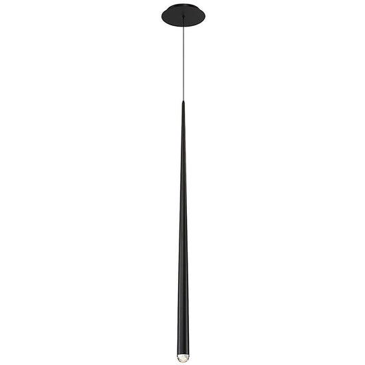 Modern Forms  PD-41737-BK Cascade LED 15 inch Black Pendant Ceiling Light in Round 37in